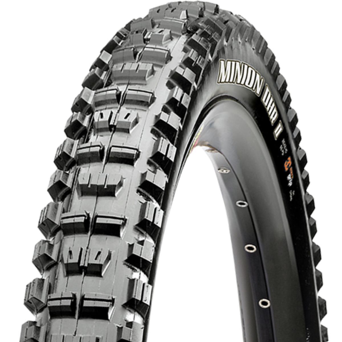 Maxxis Minion DHR II Wide Trail Dual Compound/EXO/TR 27.5in Tire Tanwall/Dual Compound/EXO/TR, 27.5x2.4