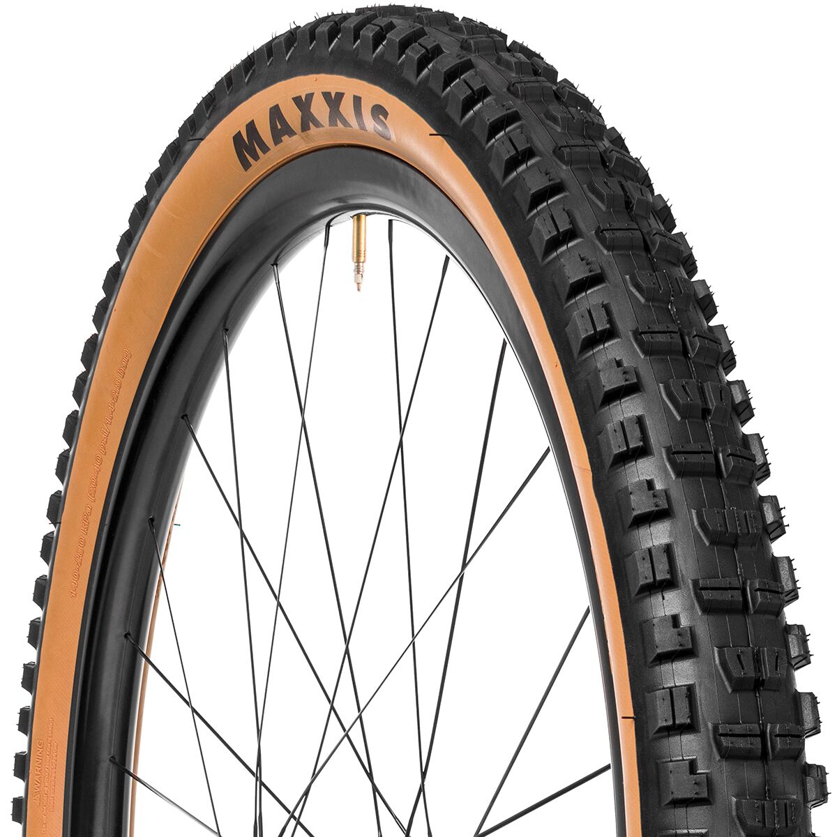 Maxxis Minion DHR II Wide Trail Dual Compound EXO/TR 29in Tire Tanwall/Dual Compound/EXO, 29x2.6