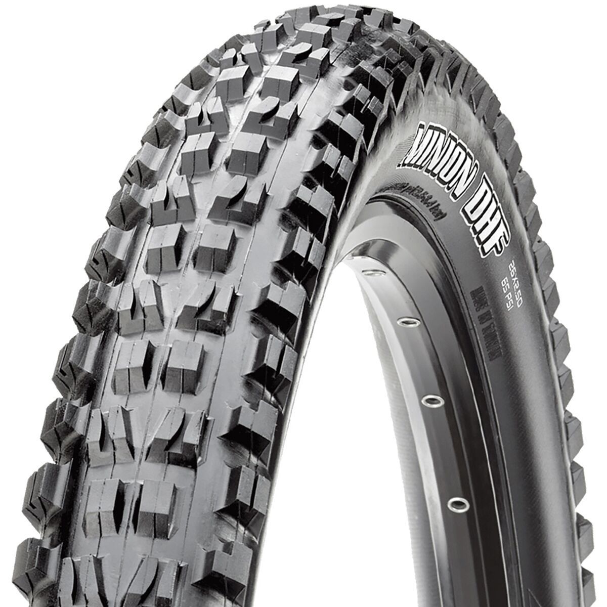 Maxxis Minion DHF Dual Compound EXO/TR Tire - 26in Black/F60, 26x2.30