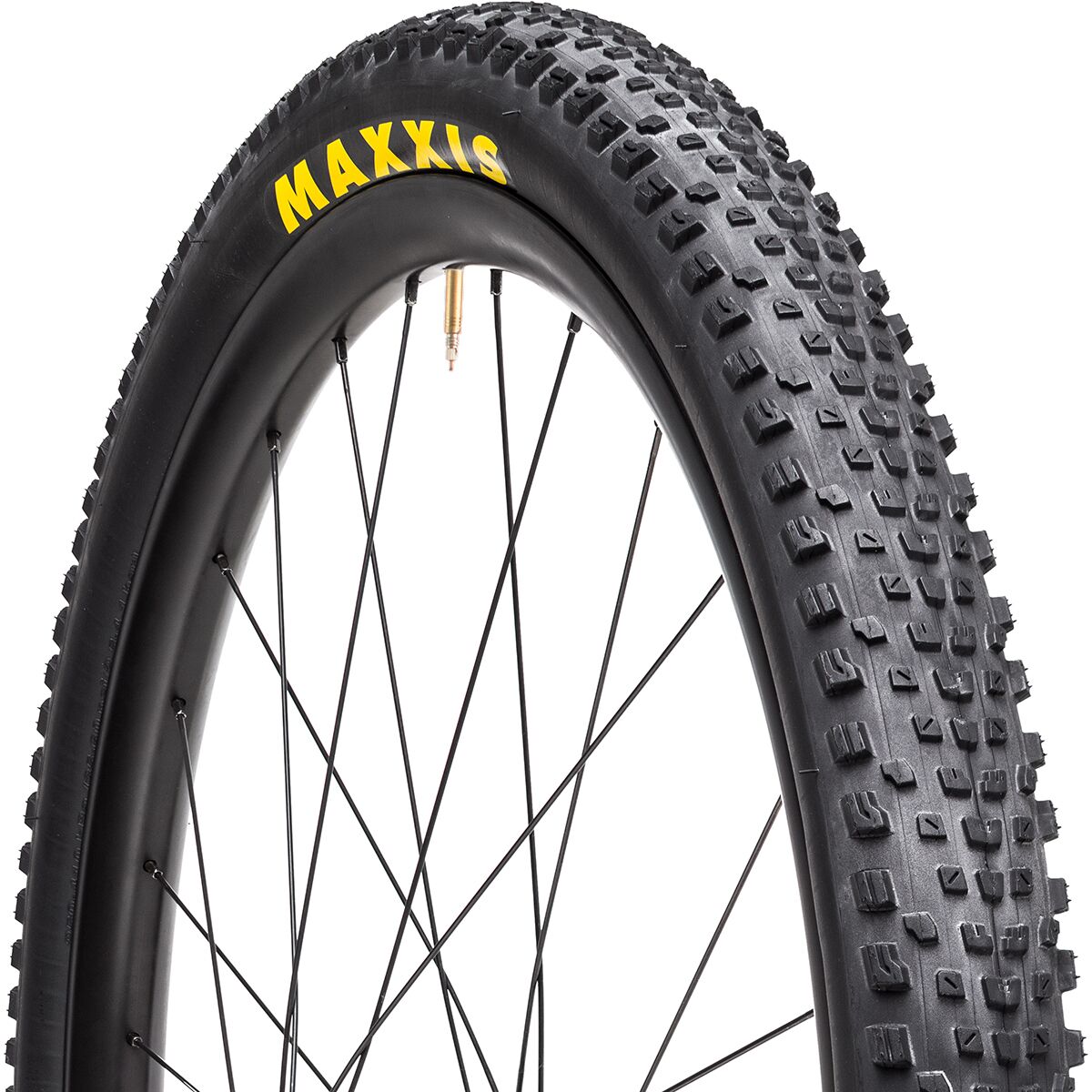 Maxxis Rekon Race Dual Compound EXO/TR 27.5in Tire Black/F120, 27.5x2.25