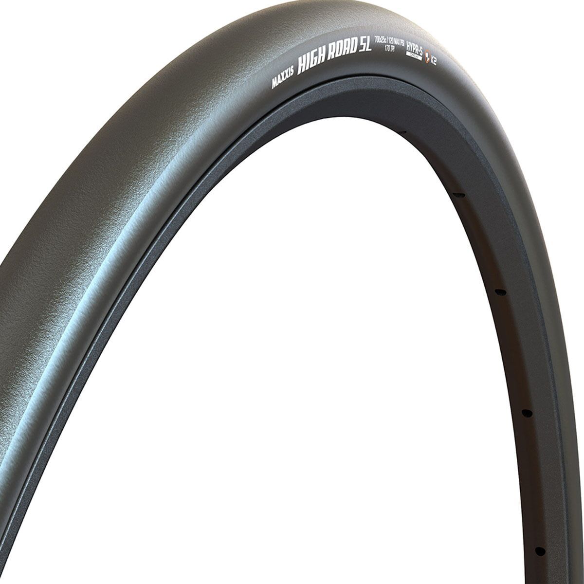 Maxxis High Road SL Tire - Clincher Black, 700x25