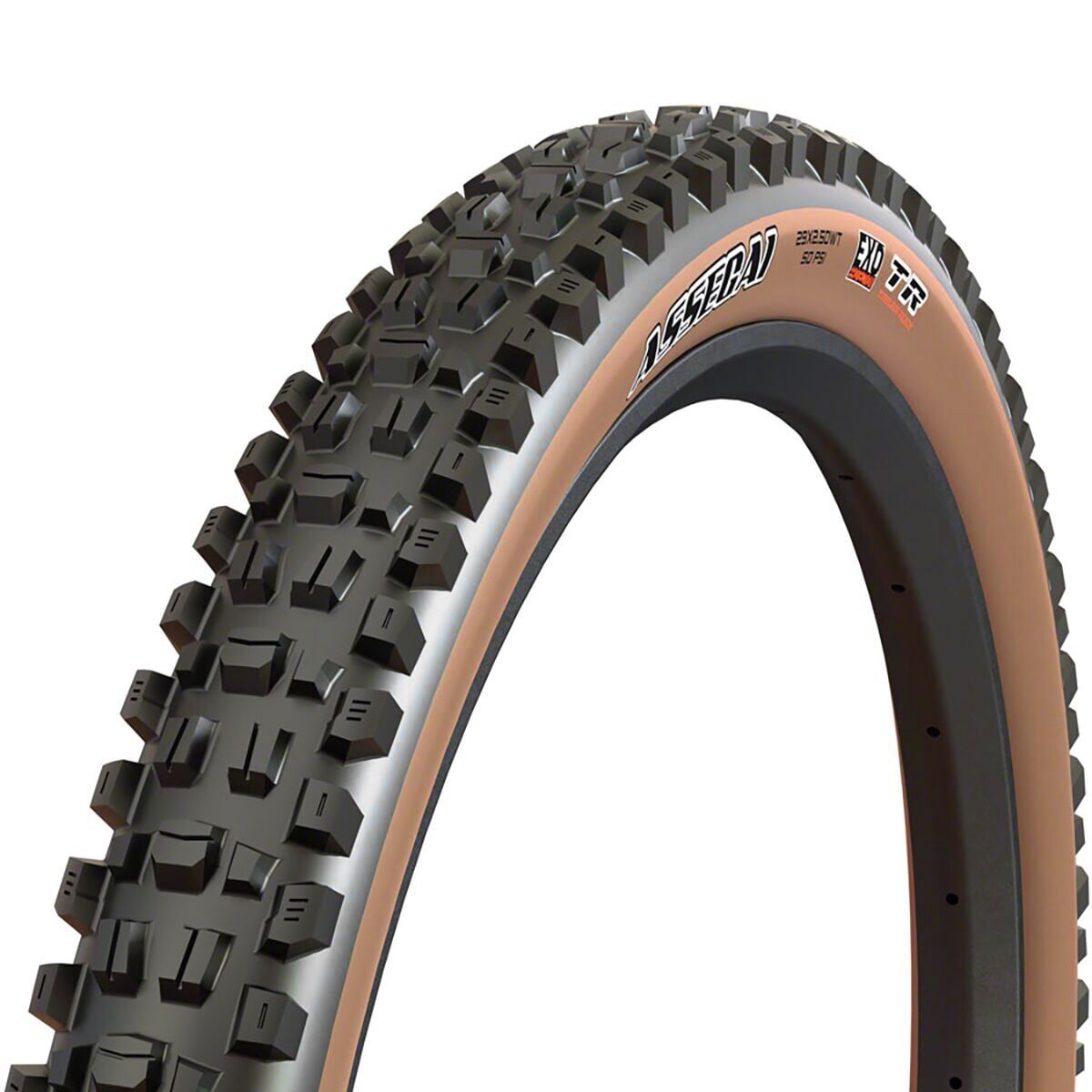 Maxxis Assegai EXO/Wide-Trail/TR 29in Tire Black/Tan, 29x2.5