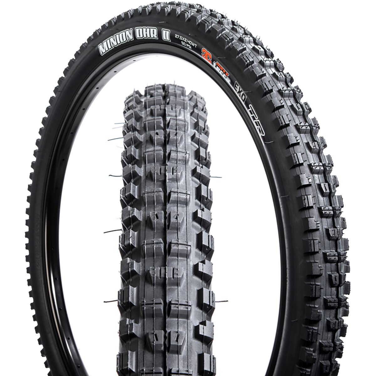 Maxxis Minion DHR II 3C MaxxTerra EXO Wide-Trail/TR 29in Tire Black, 29x2.6