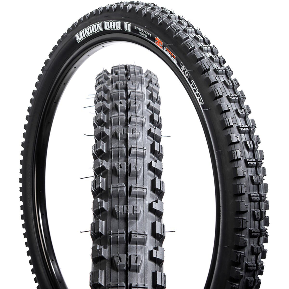 Maxxis Minion DHR II 3C MaxxTerra EXO Wide-Trail/TR 29in Tire Black, 29x2.6