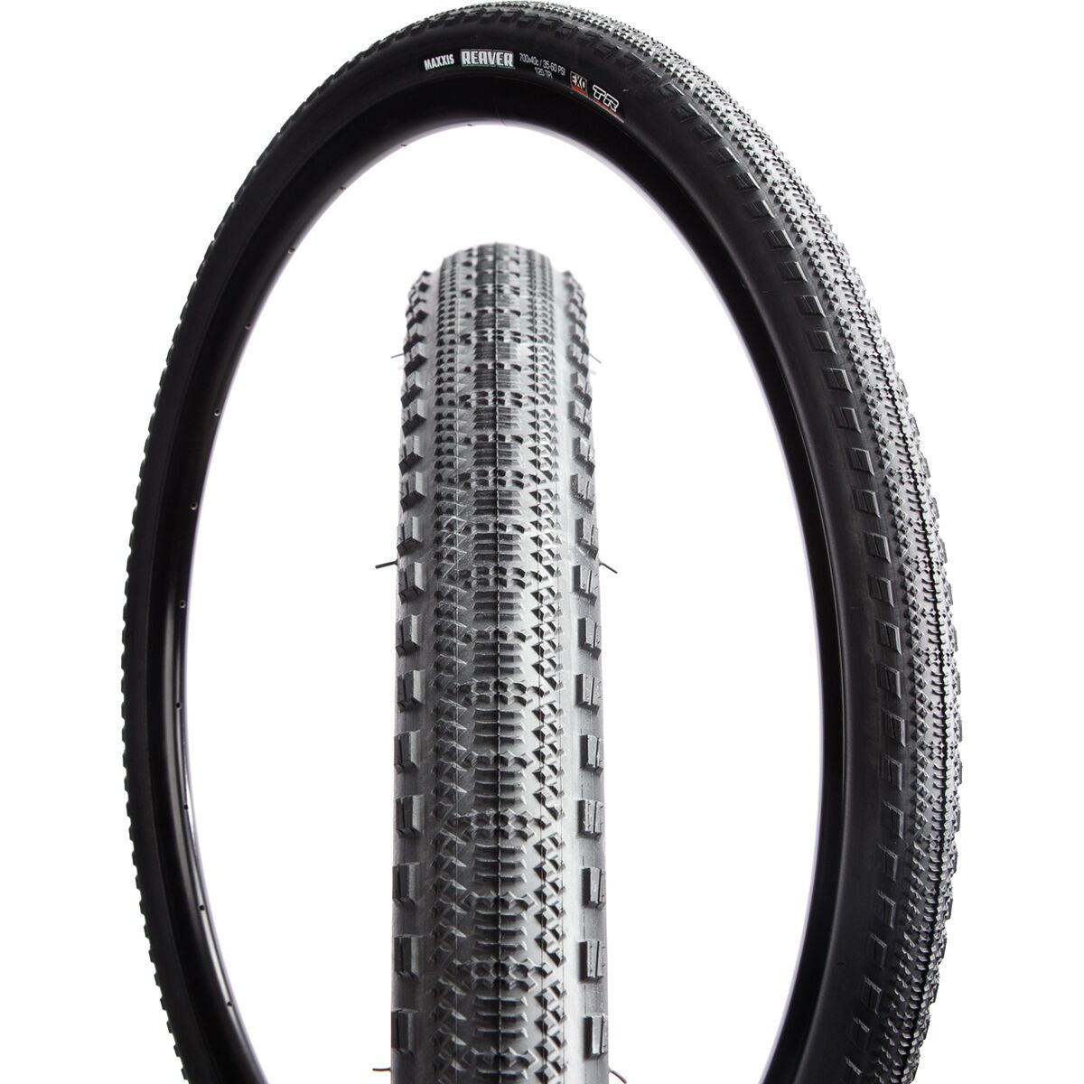 Maxxis Reaver Dual-EXO/TR Tire Black, 700x40