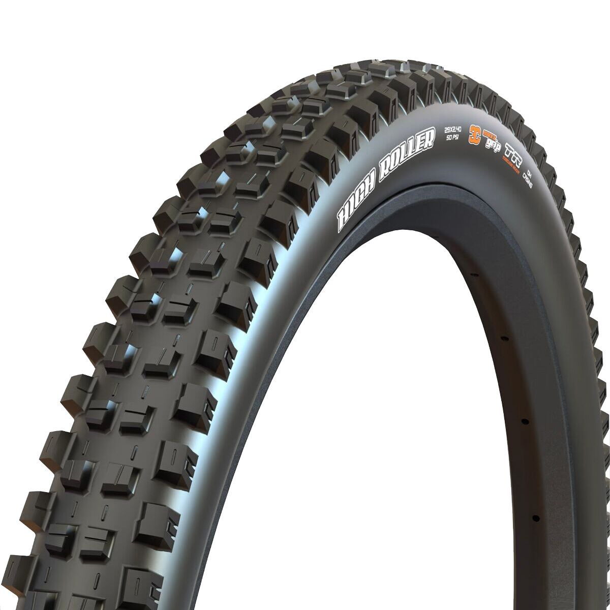 Maxxis High Roller III 3C/MaxxGrip/DD 29in Tubeless Tire Black, 29x2.4