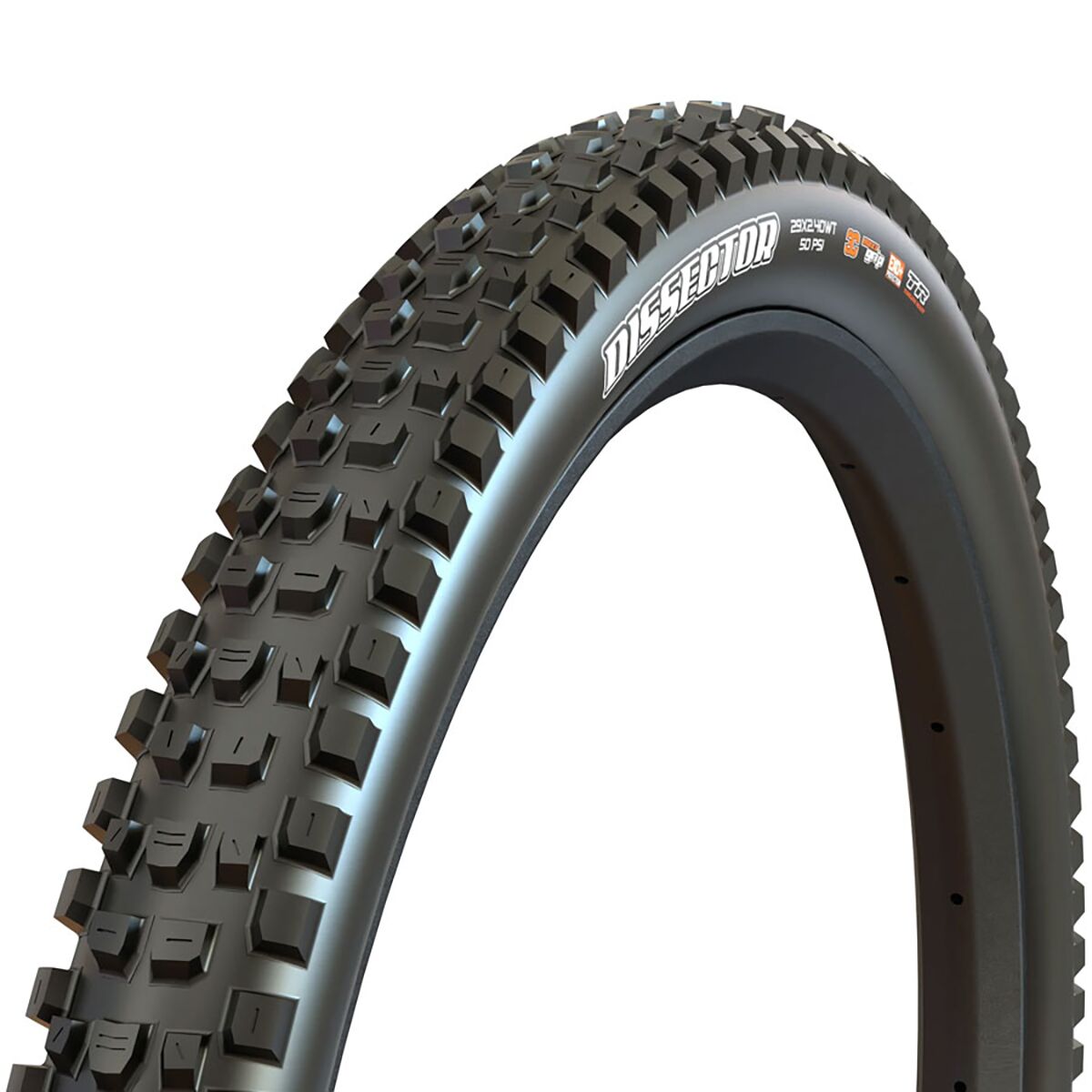 Maxxis Dissector II 29in Tire Black, 3CG/EXO+/TR, 29x2.4