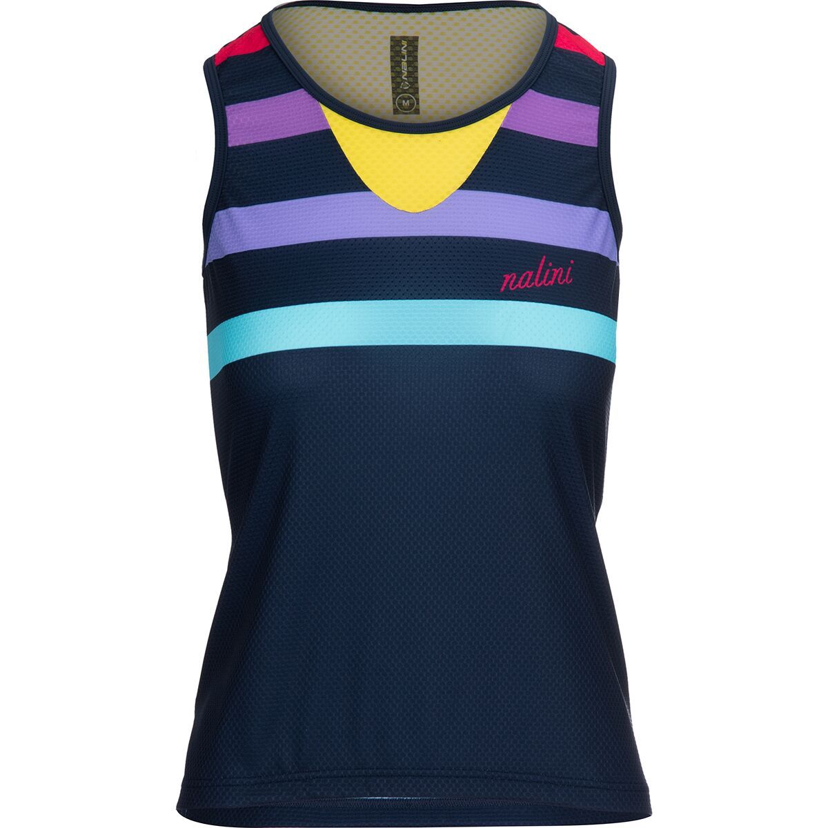 Nalini Tank Top - Women's Blue/Yellow, XS