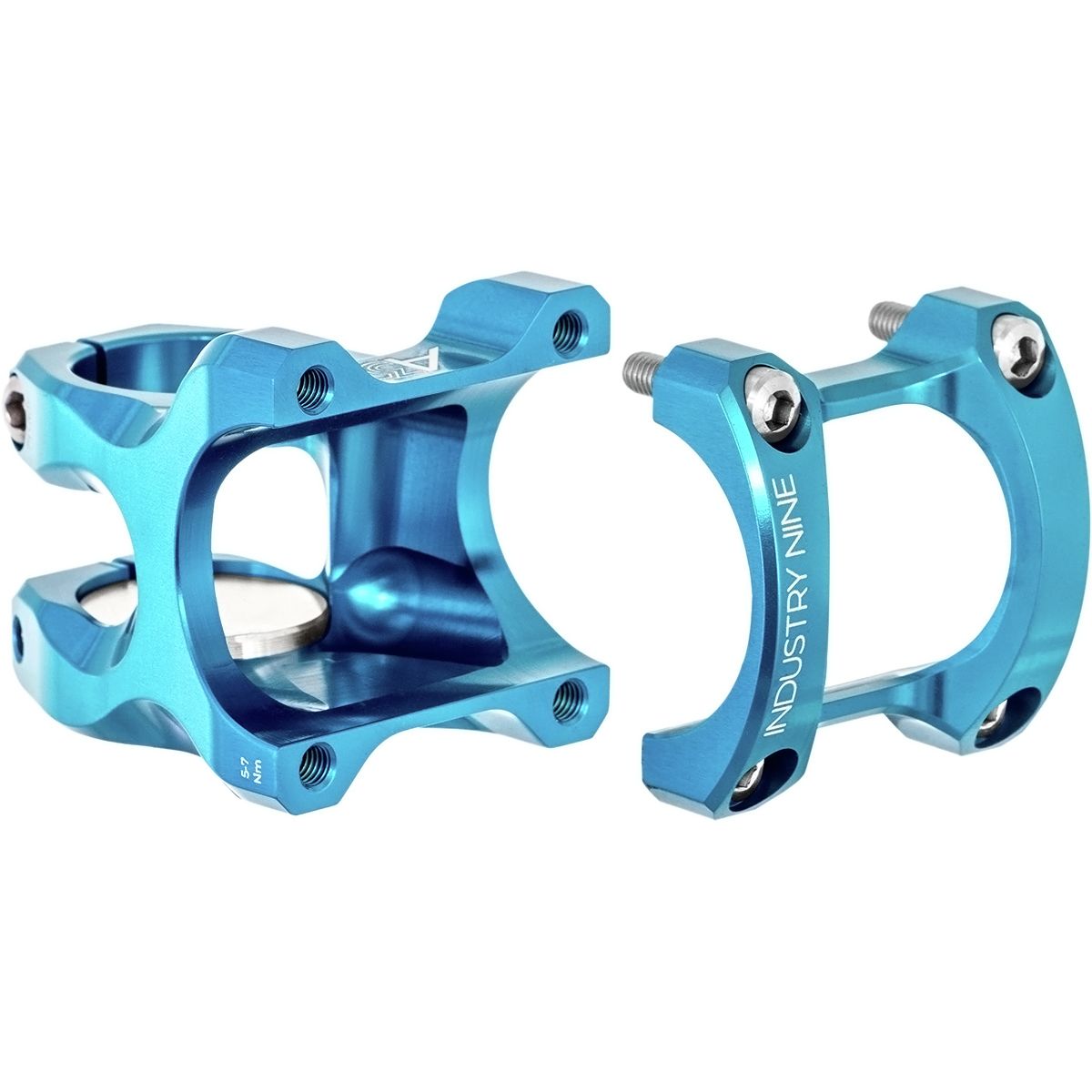 Industry Nine A35 Stem Turquoise, 50mm