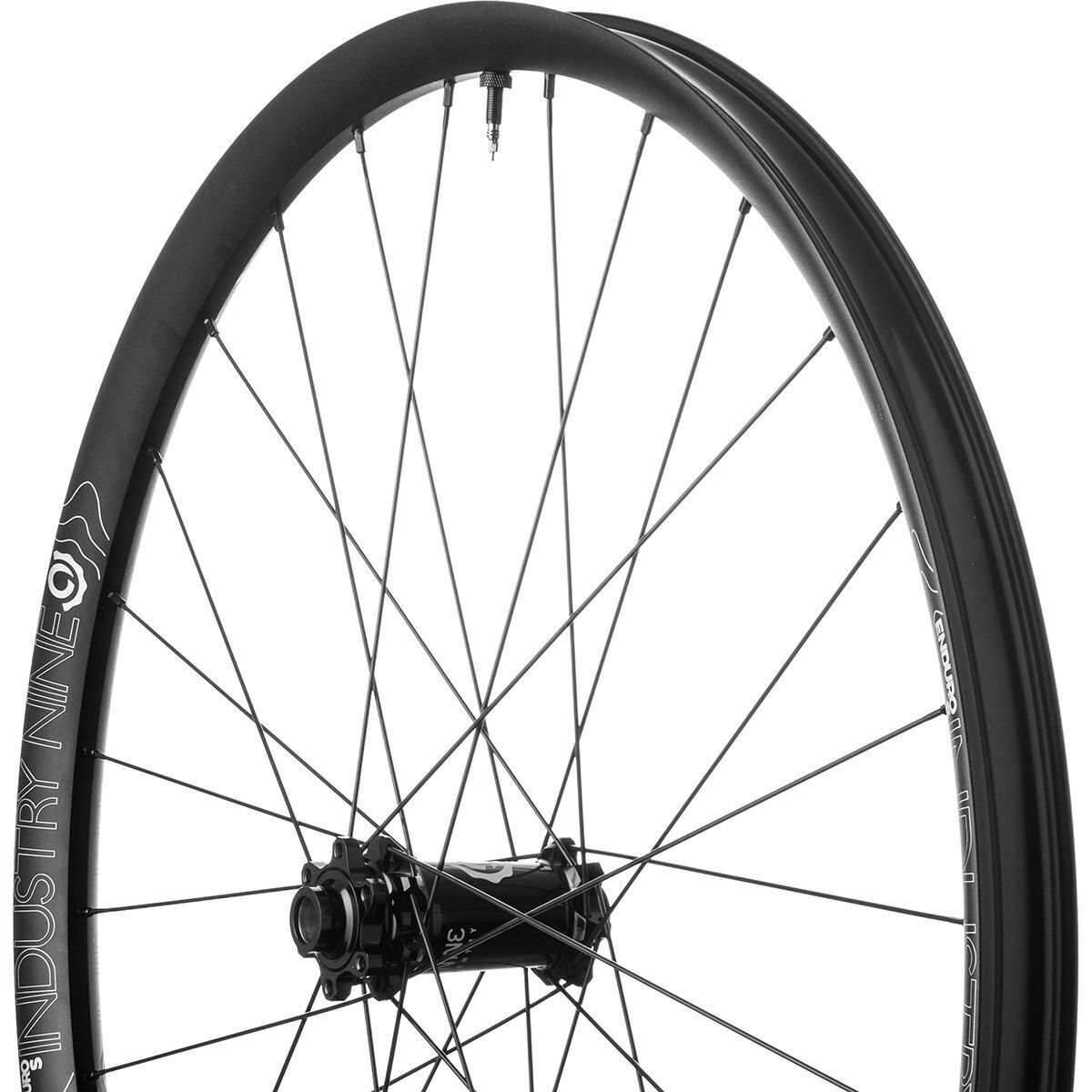 Industry Nine Hydra Enduro S 27.5in Super Boost 157 Wheelset Black, 15x110/12x157, MicroSpline