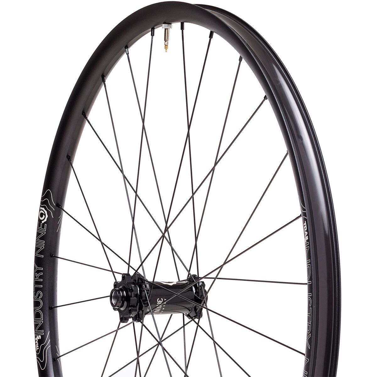 Industry Nine Hydra Trail S 29in Boost Wheelset Black, 15x110/12x148, MicroSpline