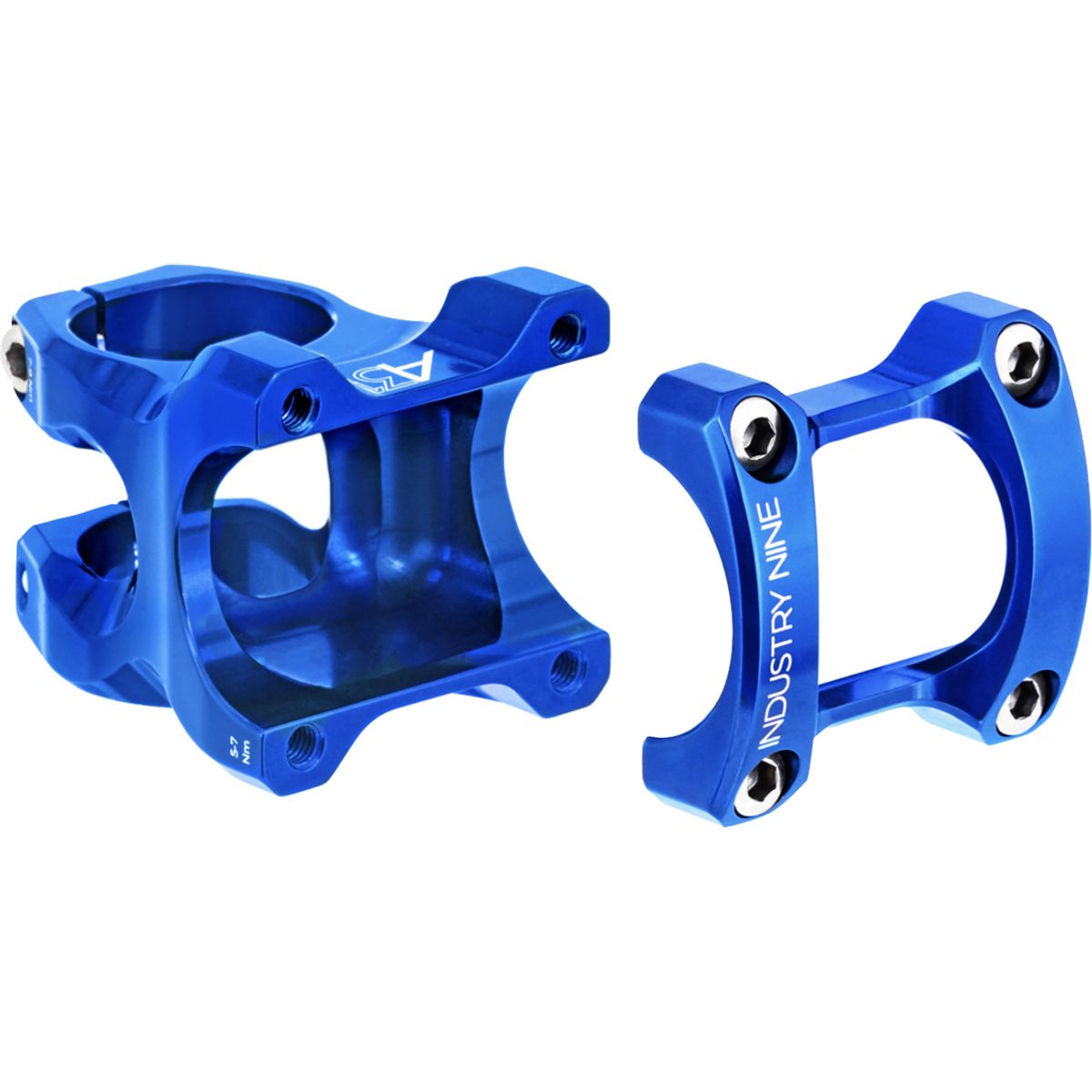 Industry Nine A318 Stem Blue, 50mm