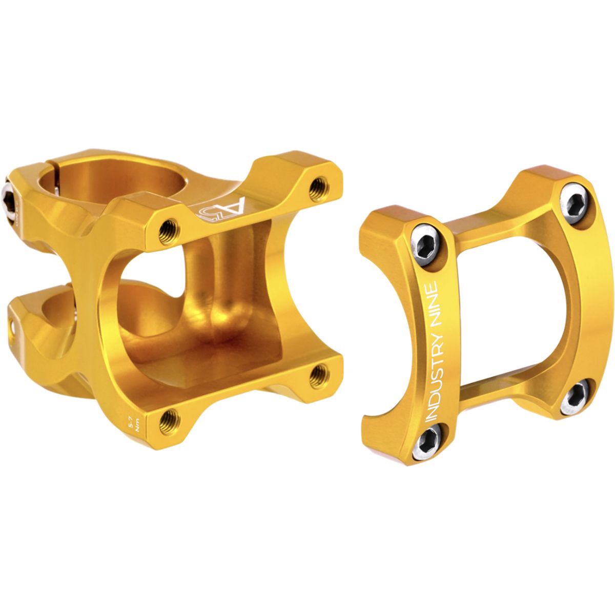 Industry Nine A318 Stem Gold, 30mm