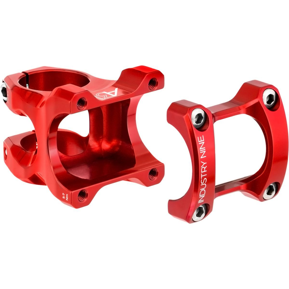 Industry Nine Industry Nine A318 Stem Red, 30mm