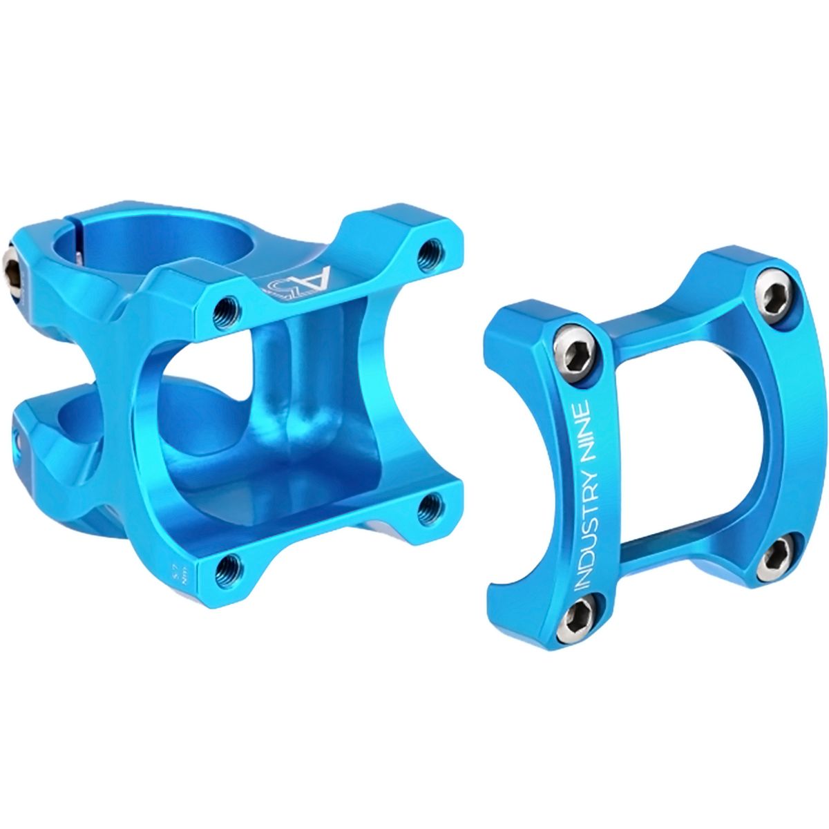 Industry Nine A318 Stem Turquoise, 30mm
