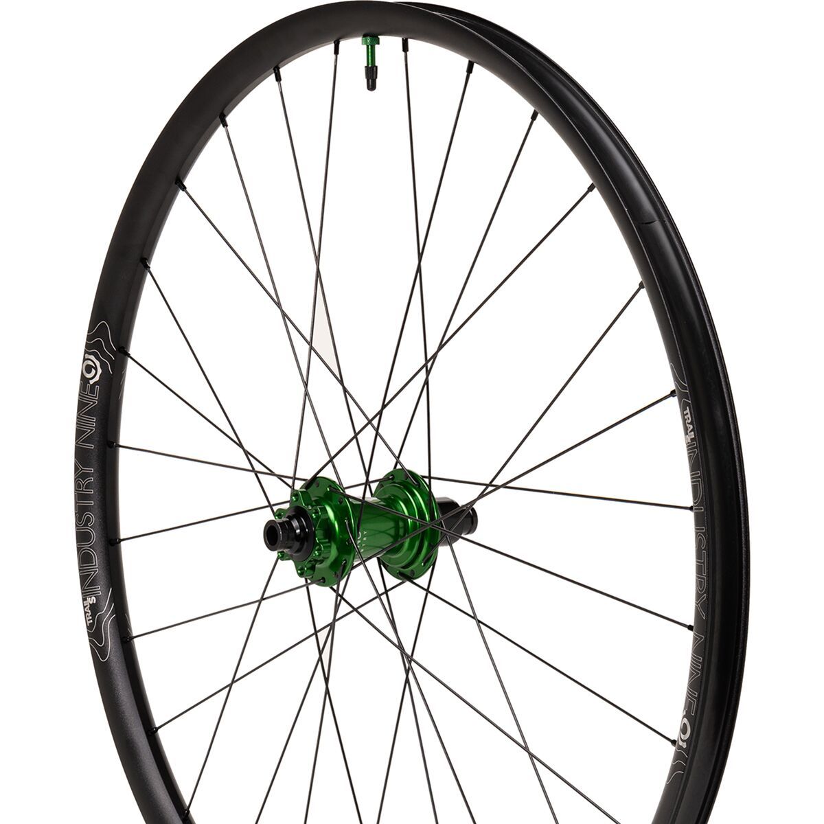 Industry Nine Classic Trail S Boost Wheelset Green/Black, 6-Bolt, XD