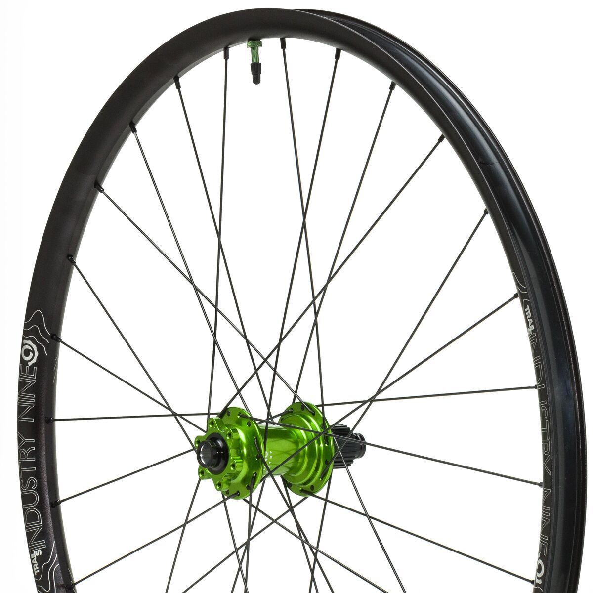 Industry Nine Industry Nine Classic Trail S Boost Wheelset Lime/Black, 6-Bolt, MS