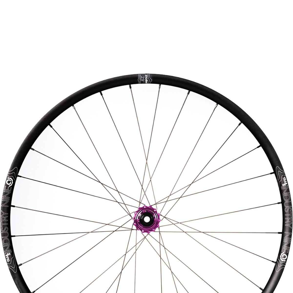 Industry Nine Solix Trail S Carbon Wheelset - 29in Purple, 15x110-12x148, XD