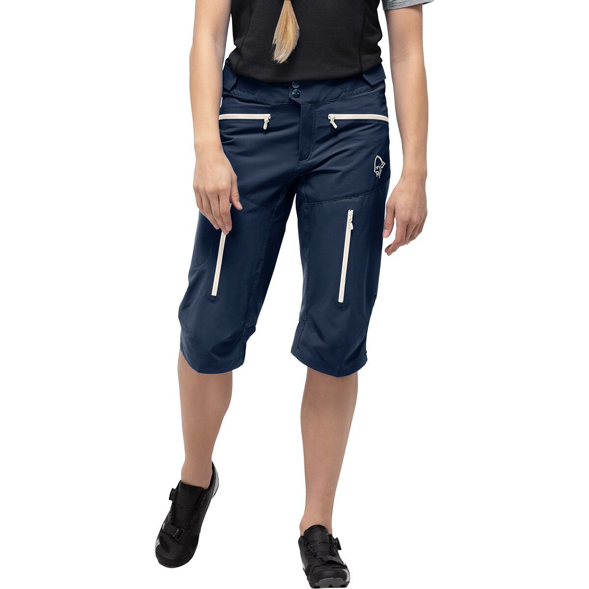 Norrona Fjora Flex1 Short - Women's Indigo Night, S