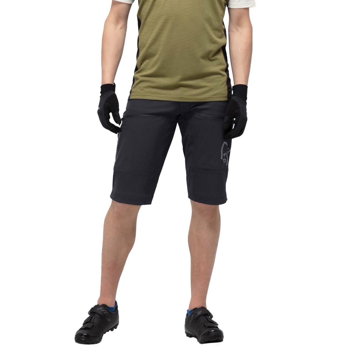 Norrona Norrona Fjora Flex1 Heavy Duty Short - Men's Caviar, L