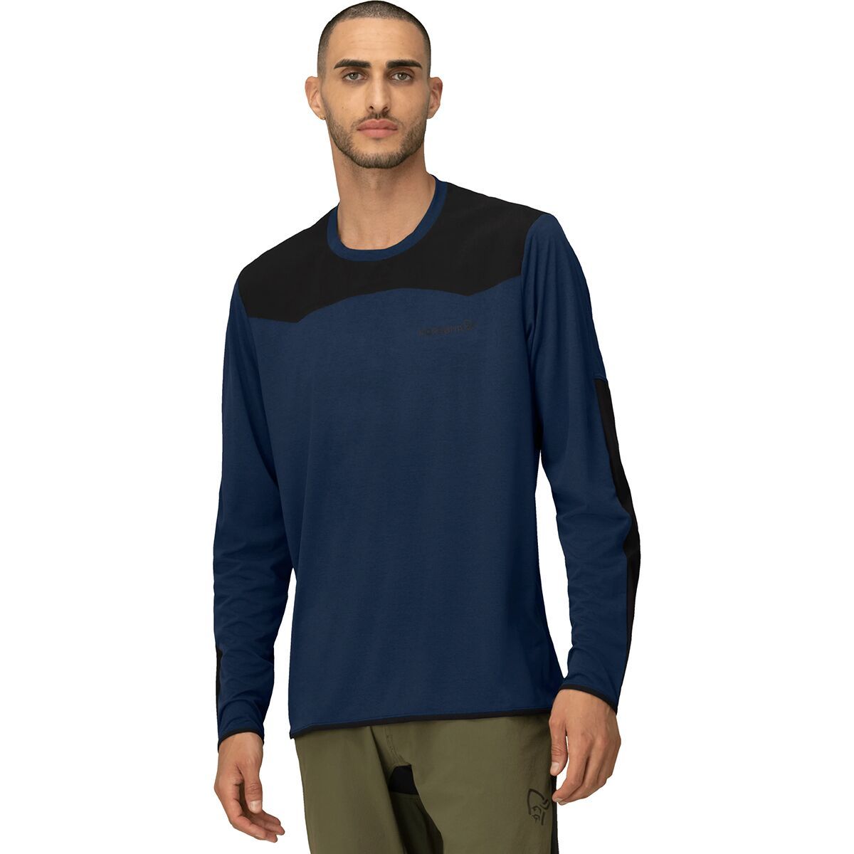 Norrona Norrona Skibotn Equaliser Tech Long-Sleeve - Men's Indigo Night, L