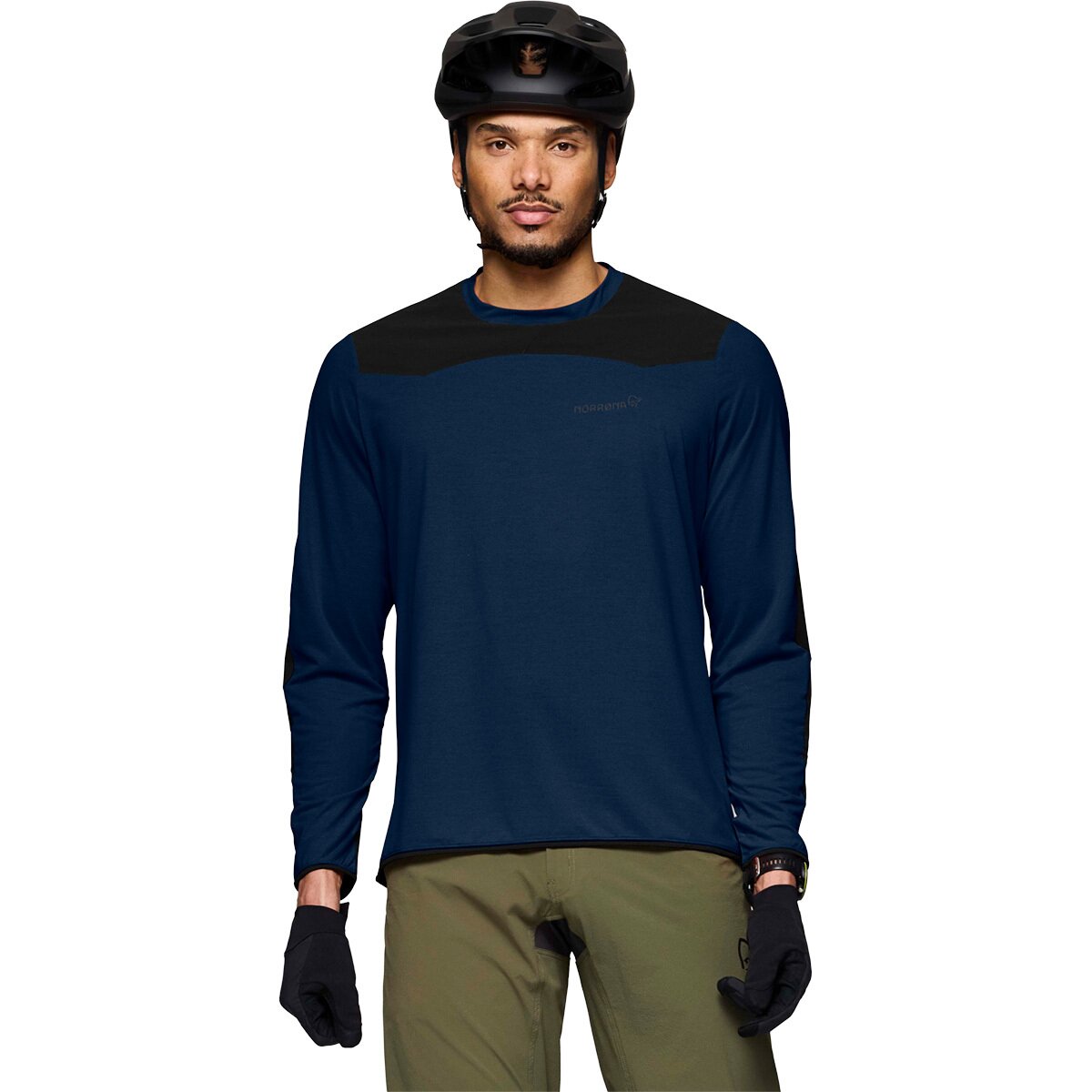 Norrona Skibotn Equaliser Tech Long-Sleeve - Men's Indigo Night, L