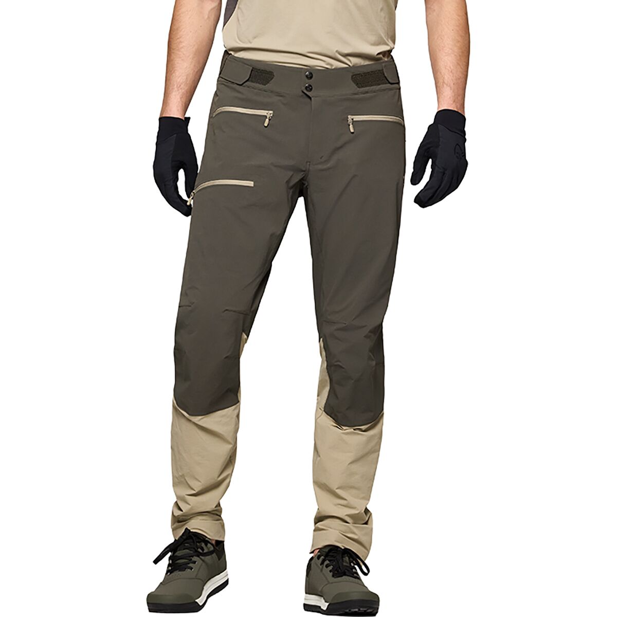 Norrona Norrona Fjora Flex1 Pants - Men's Beluga/Winter Twig, M