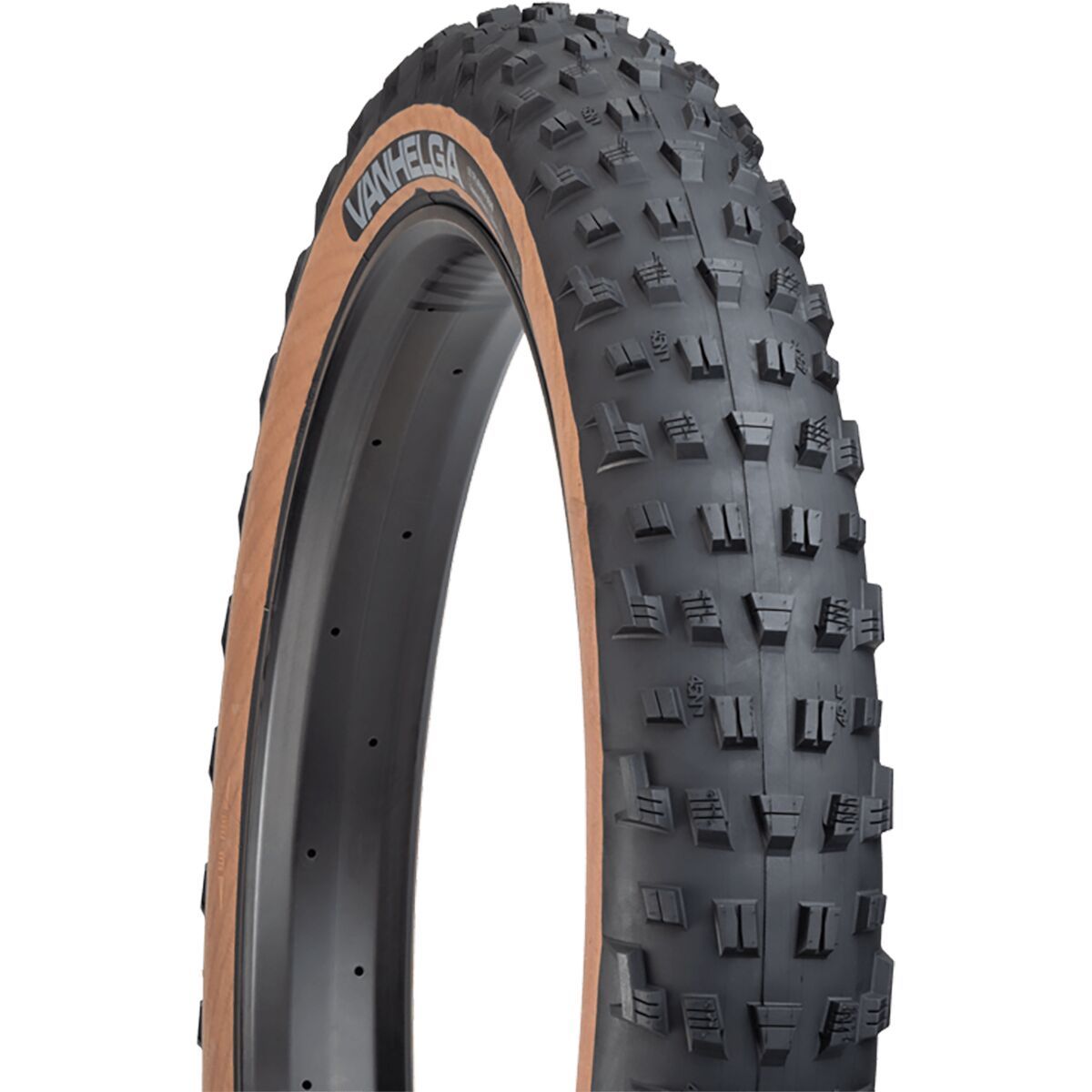 45NRTH Vanhelga Fatbike Tubeless Tire - 27.5in Black, 120tpi, 27.5x4.5