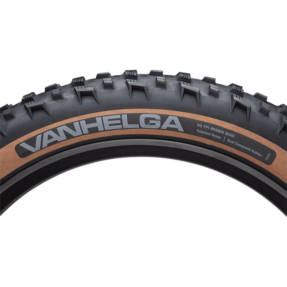 45NRTH　VANHELGA 60tpi  26x4.2 タイヤ２本 45NRTH 45NRTH Vanhelga 26 x 4.2, Fatbike Tire - 120tpi