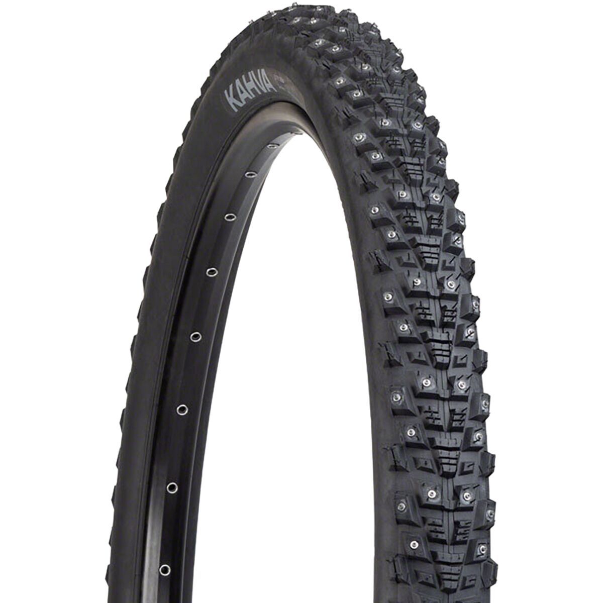 45NRTH Kahva Studded Tubeless 29in Tire Black, 60tpi, 252 Concave Carbide Studs, 29x2.25