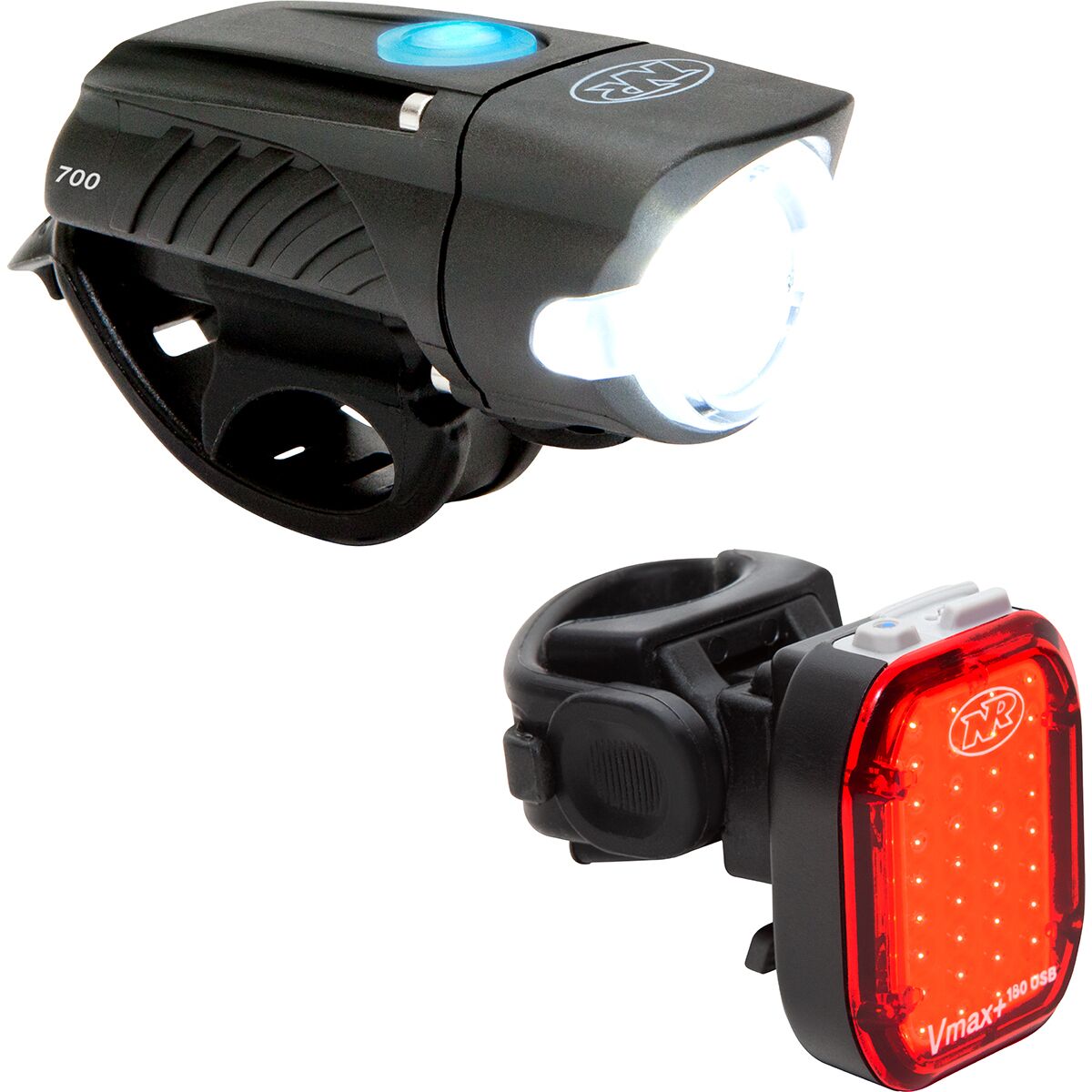 Niterider | Swift 700 / Vmax+ 180 Combo Combo Lights 700/180 Lumens | Rubber
