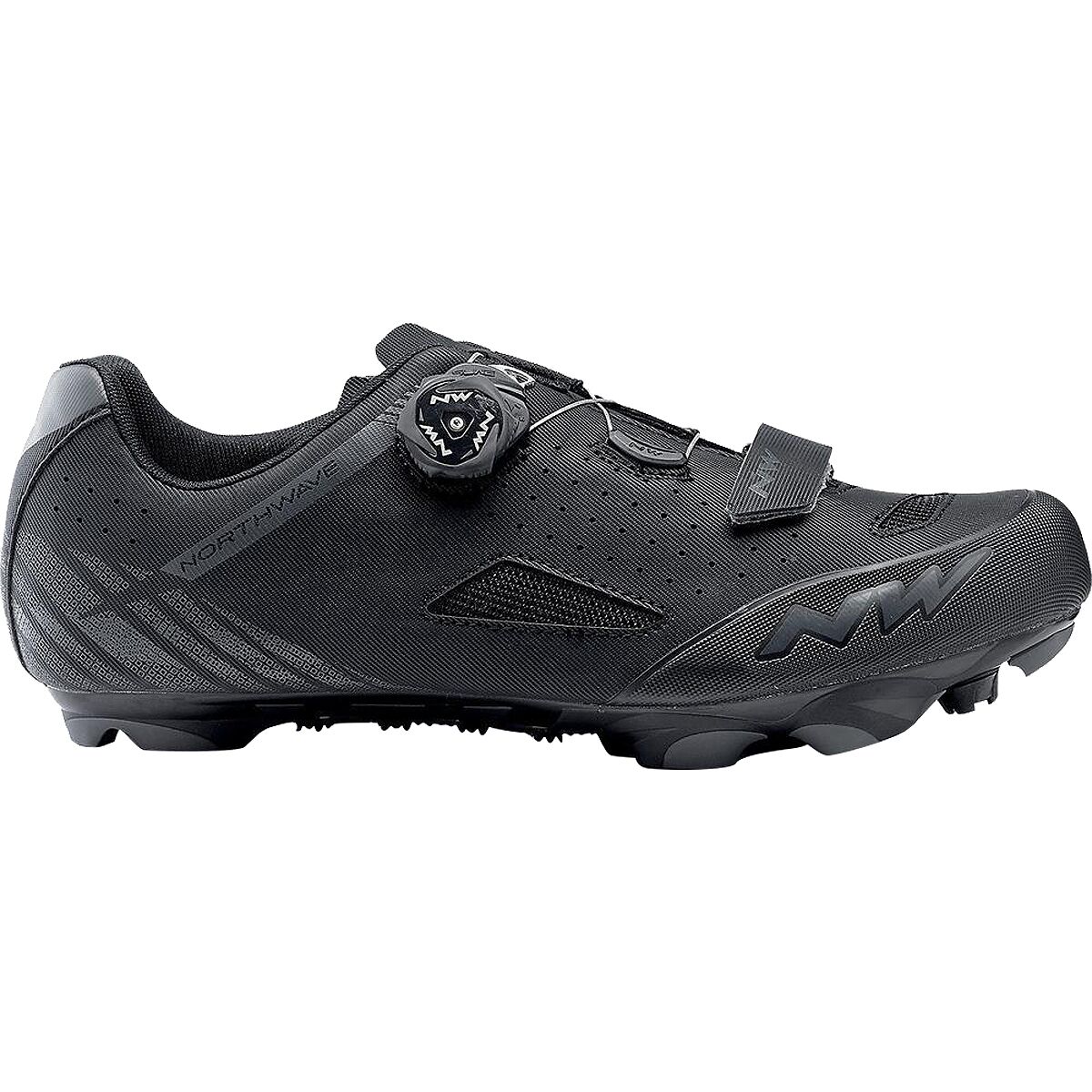 Northwave Genetix Plus 2 Mountain Bike Shoe - Men's Black/Anthra, 40.0