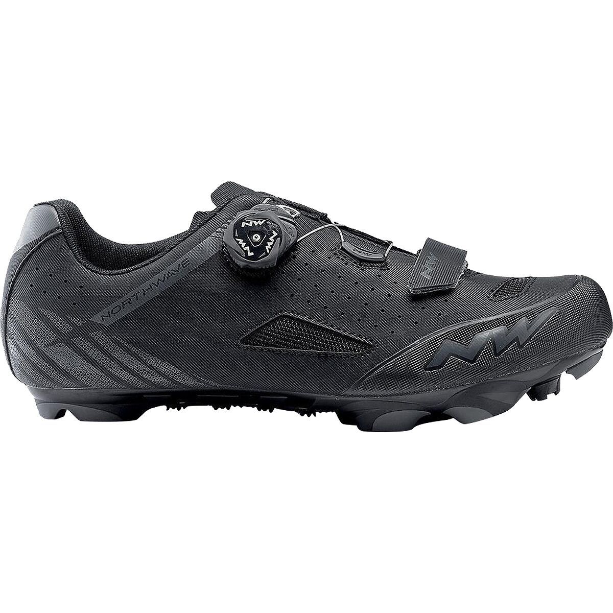 Northwave Genetix Plus 2 Mountain Bike Shoe - Men's Black/Anthra, 41.0