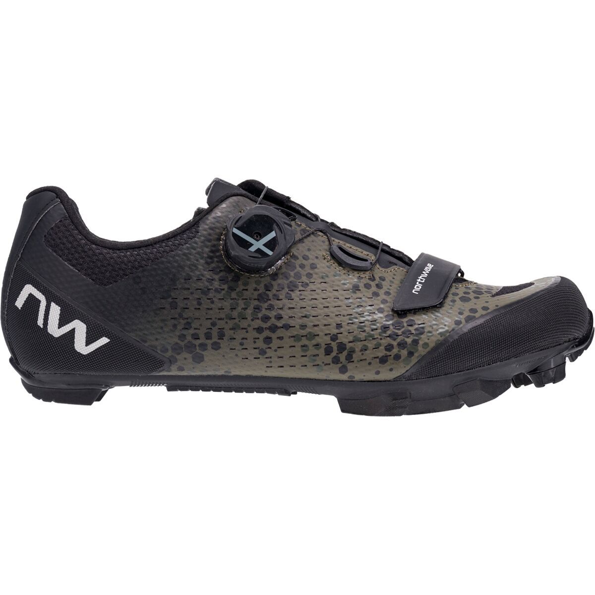 Northwave Razer 2 Mountain Bike Shoe - Men's Black/Forest, 41.0