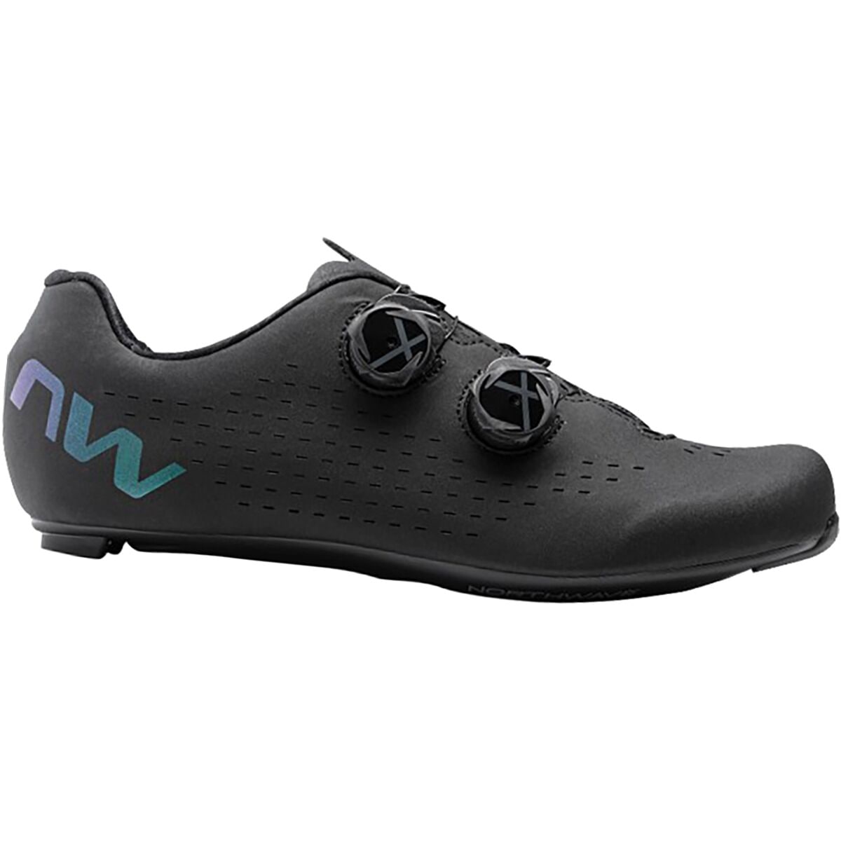 Northwave Revolution 3 Cycling Shoe - Men's Black/Iridescent, 44.0