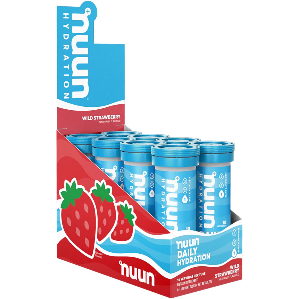 Nuun Daily - 8-Pack Wild Strawberry, One Size