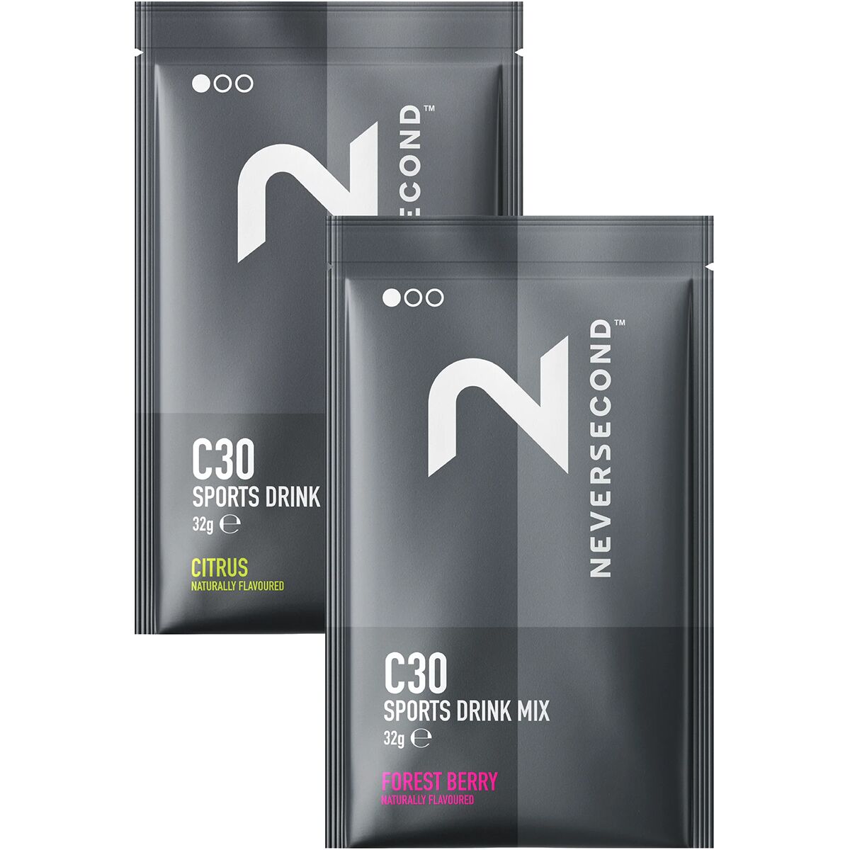 Neversecond C30 Sports Drink Variety Pack - 6 - Pack Citrus/Forest Berry, One Size
