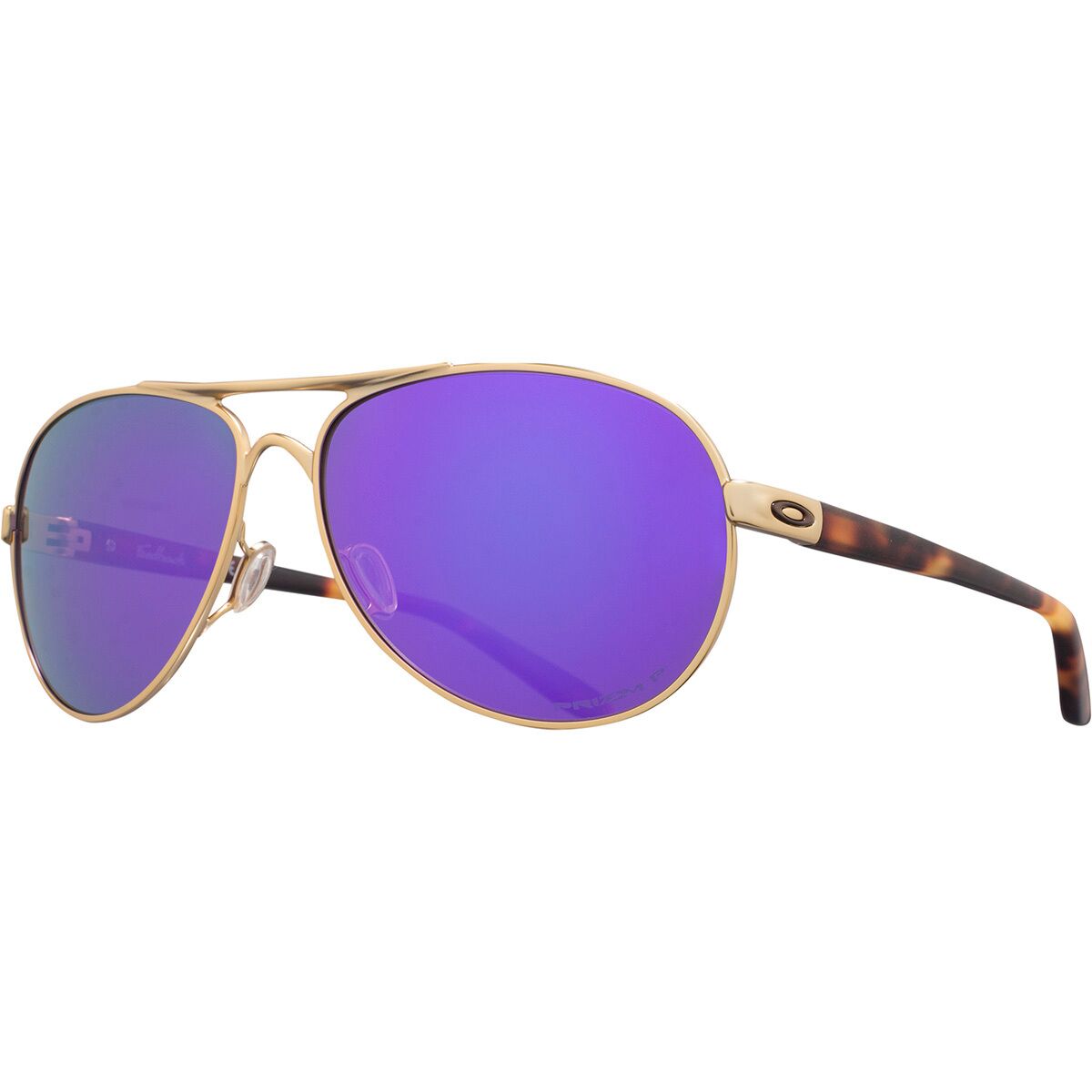 Oakley Oakley Feedback Polarized Sunglasses - Women's Rose Gold W/Brn Grad Pol, One Size
