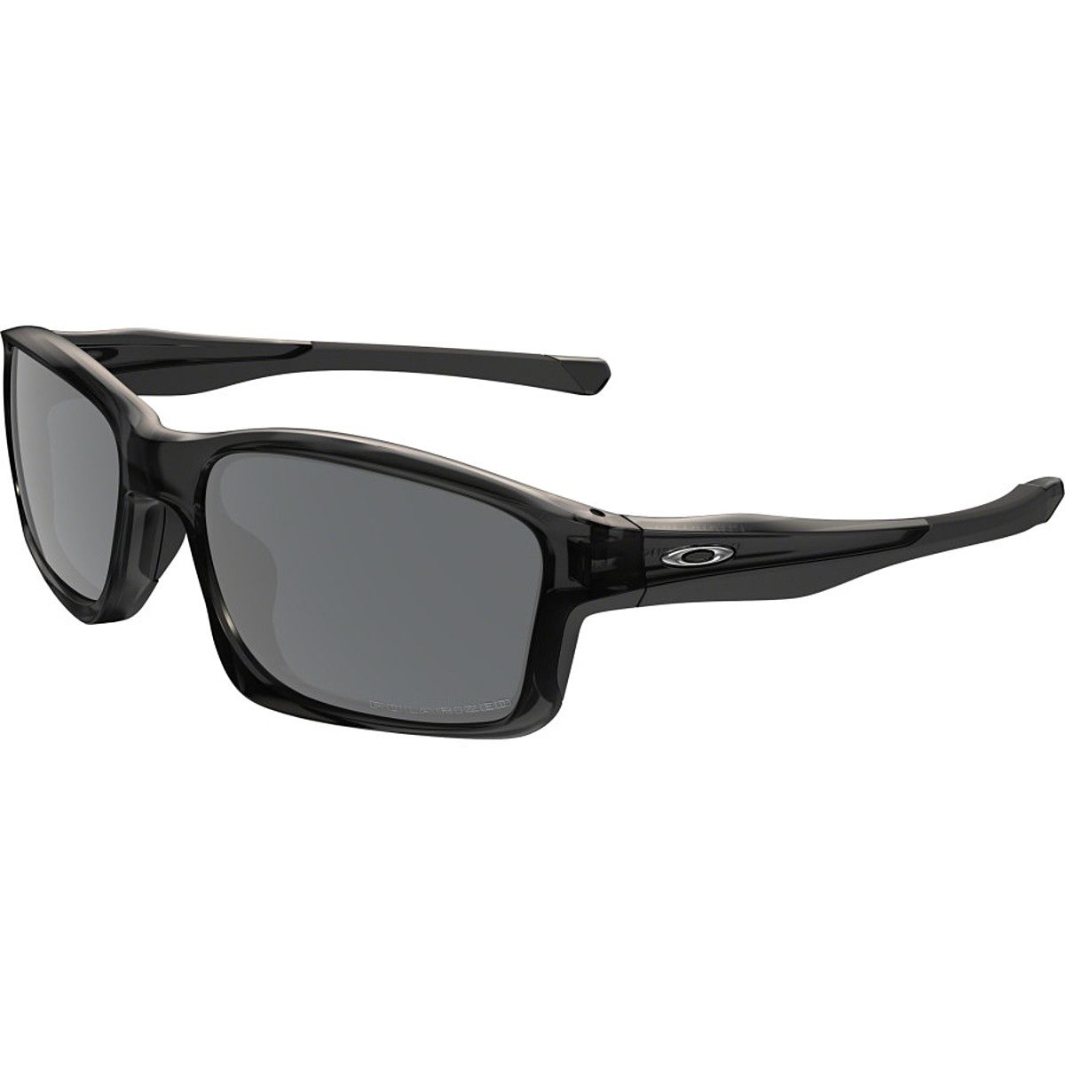 Oakley Chainlink Polarized Sunglasses Matte Black/Grey Polarized, One Size - Men's