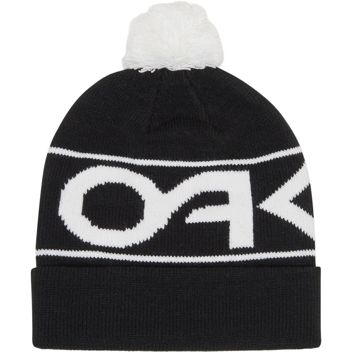 Oakley Oakley Factory Cuff Beanie Black/White Logo, One Size