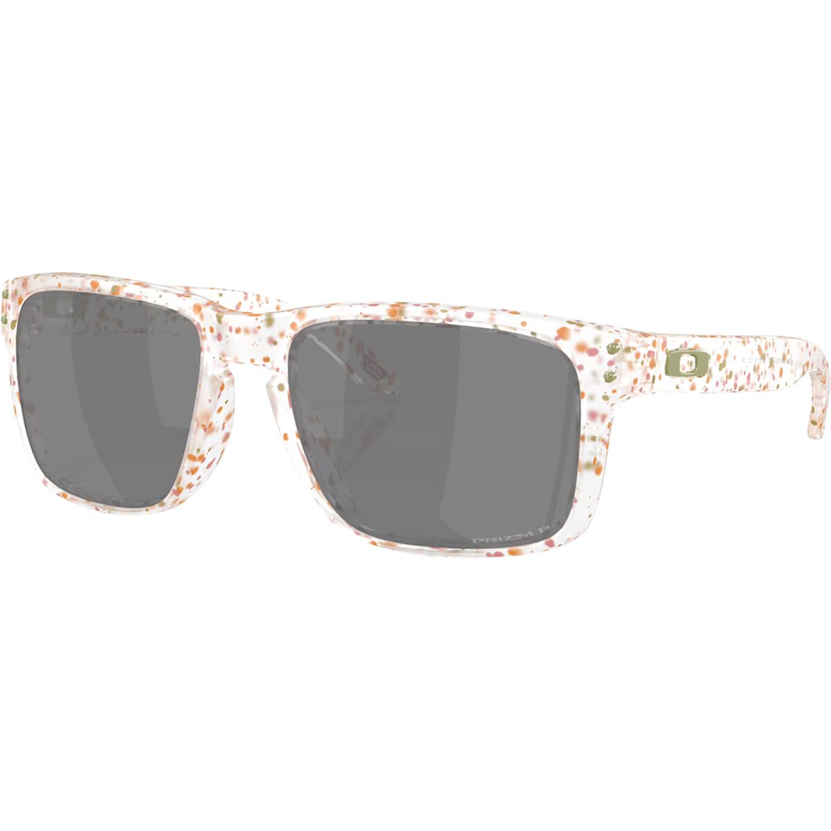 Oakley Oakley Holbrook Prizm Polarized Sunglasses Clear Terrazzo/Prizm Black Polarized, One Size - Men's