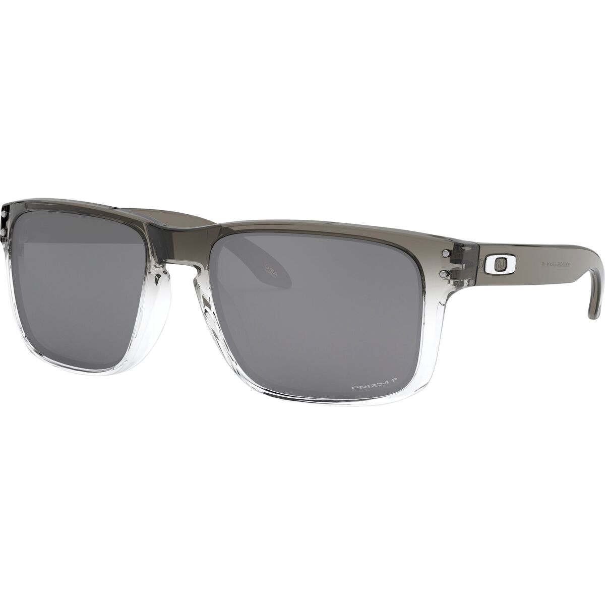 Oakley Oakley Holbrook Prizm Polarized Sunglasses Clear Terrazzo/Prizm Black Polarized, One Size - Men's