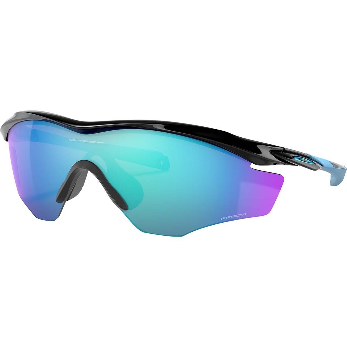 Oakley M2 Frame XL Prizm Sunglasses Pol Black W/ PRIZM Sapphire, One Size - Men's