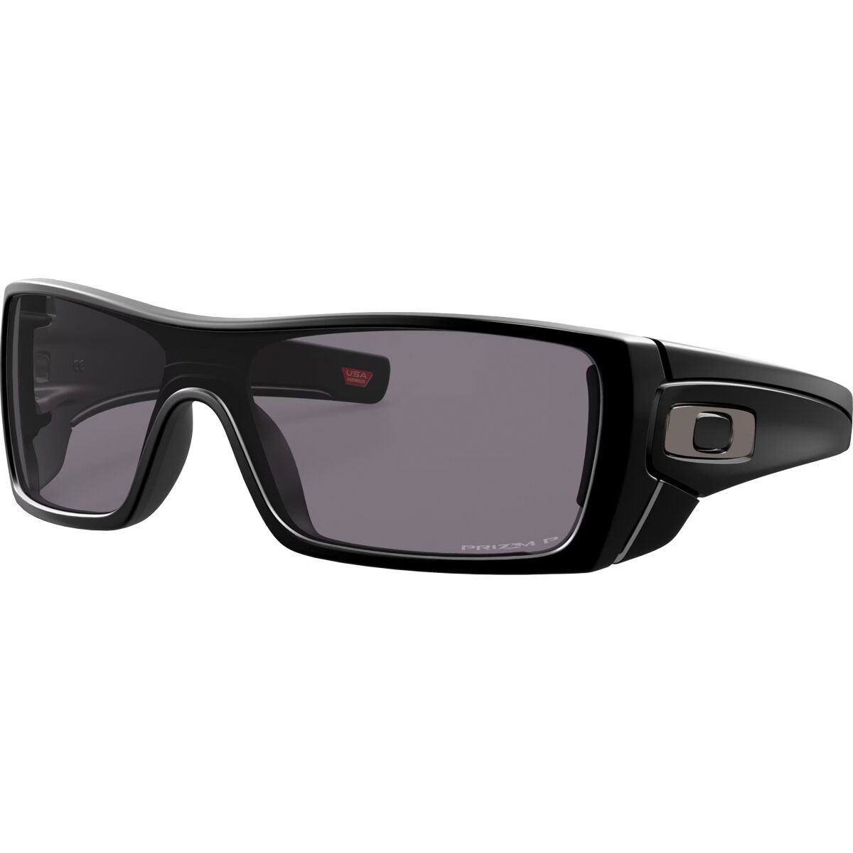 Oakley Oakley Batwolf Prizm Sunglasses - Men's Matte Black/Prizm Grey Polarized, One Size
