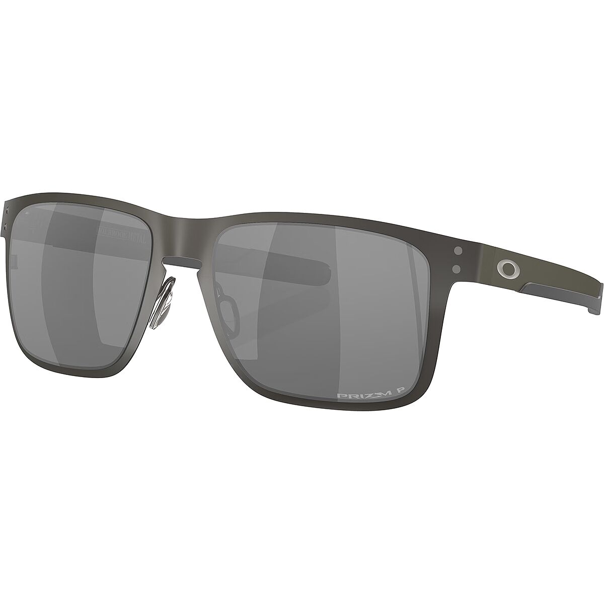 Oakley Oakley Holbrook Metal Prizm Polarized Sunglasses Metal Gunmetal W/ Prizmblkpol, One Size - Men's