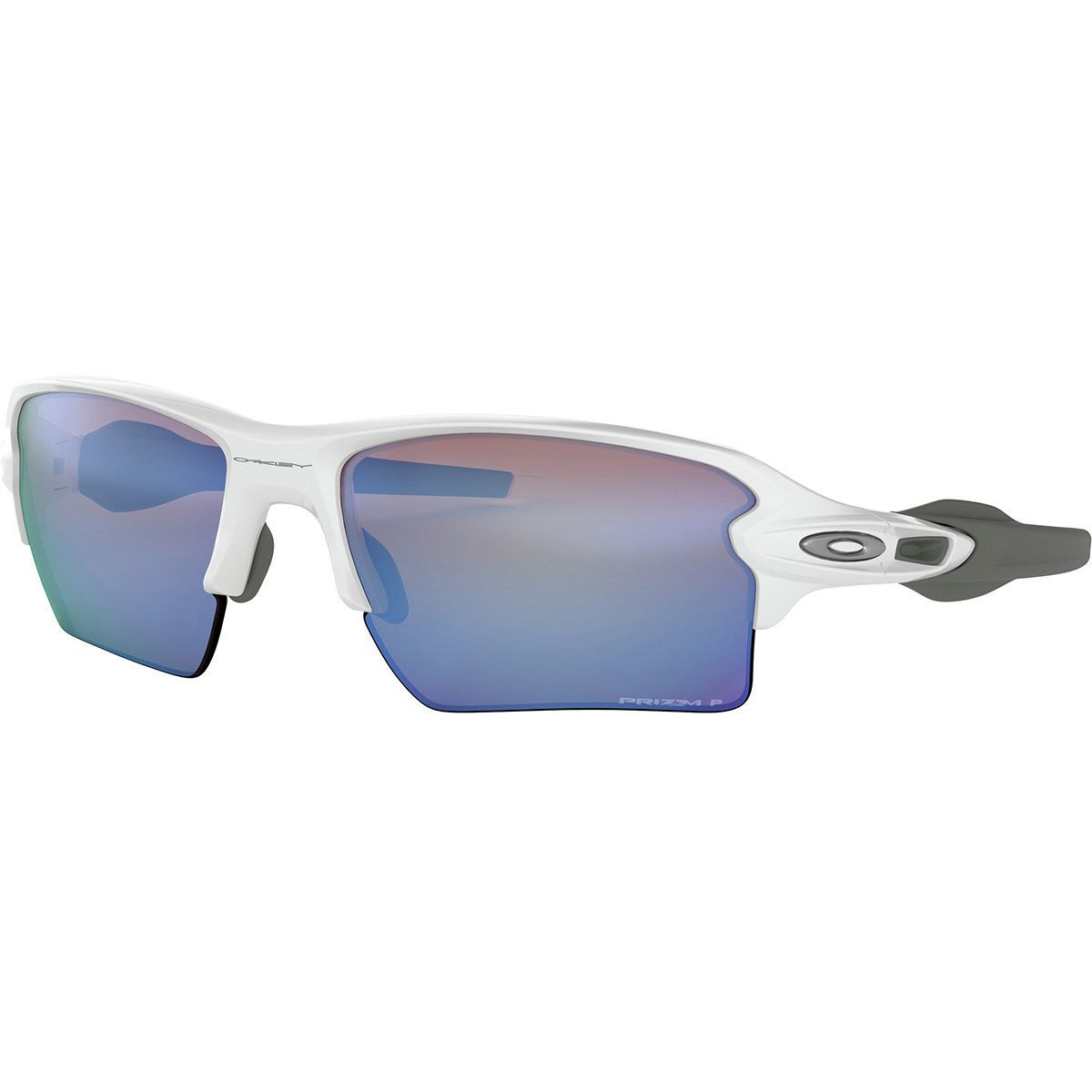 Oakley Oakley Flak 2.0 XL Prizm Polarized Sunglasses Polished White, One Size - Men's