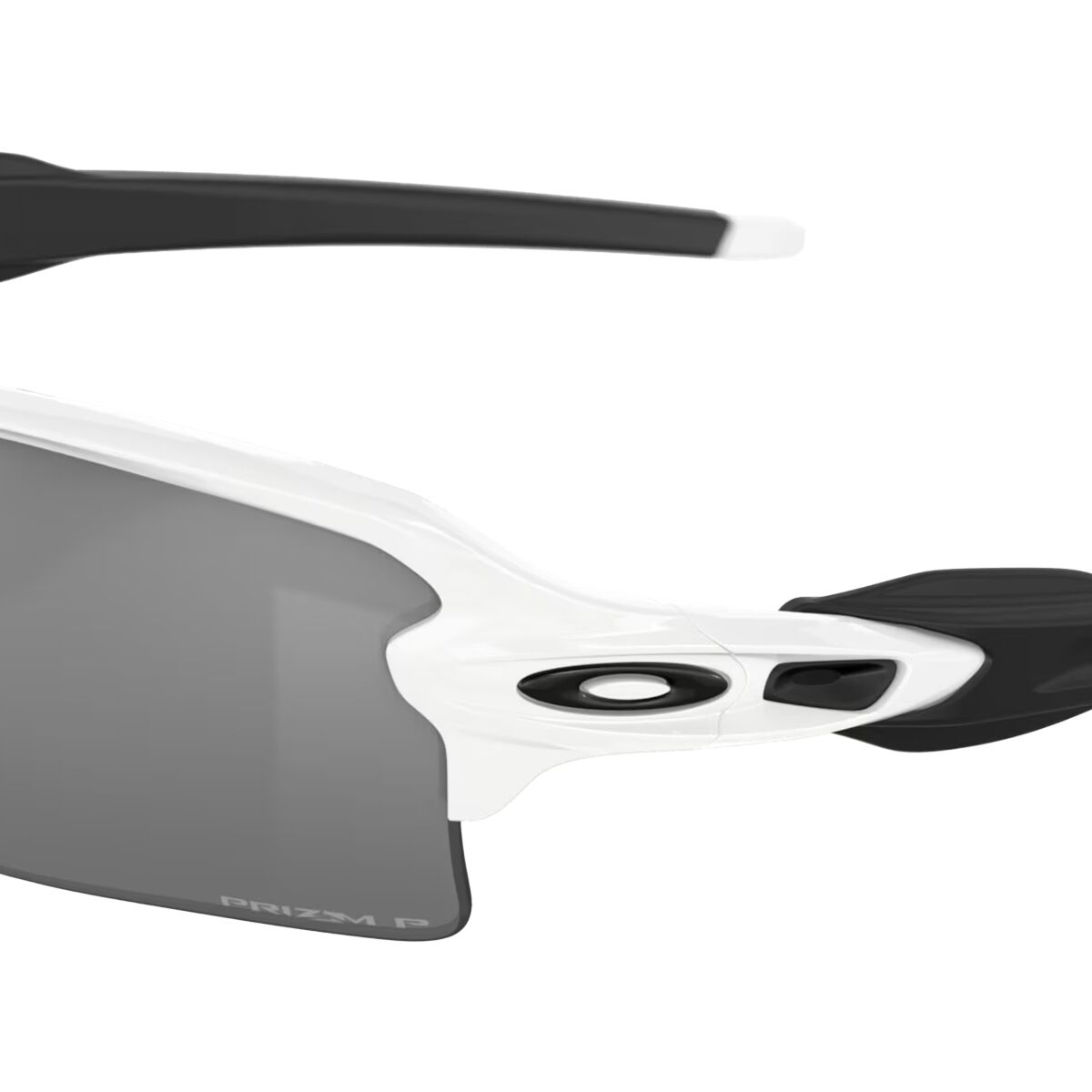 Óculos de Sol Oakley Flak Jacket 2.0 Branca/Preta Lentes Prizm Top