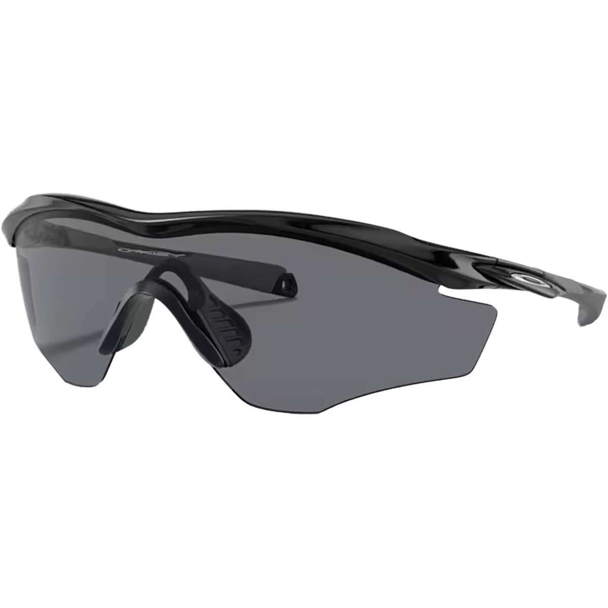 Oakley Oakley M2 Frame XL Sunglasses Polished Black - Grey, One Size - Men's