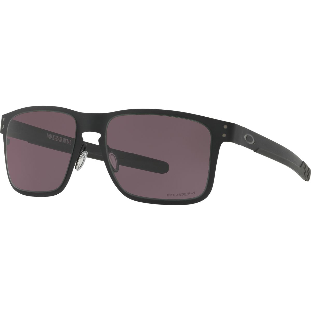 Oakley Oakley Holbrook Metal Prizm Sunglasses Matte Black/Prizm Grey, One Size