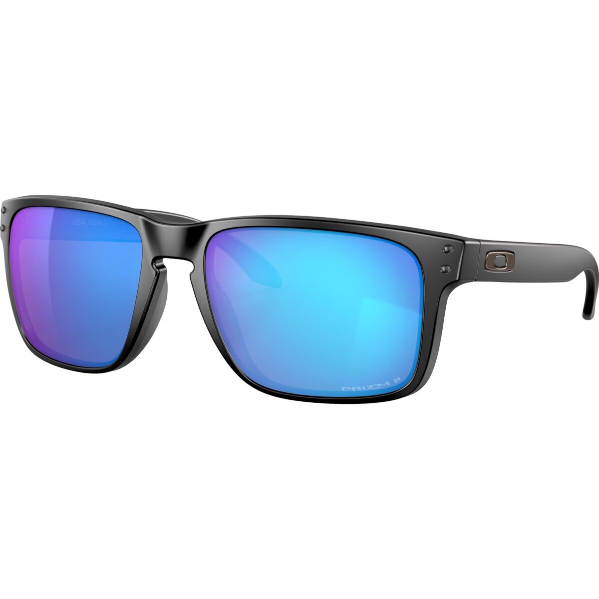 Oakley Oakley Holbrook XL Prizm Polarized Sunglasses Matte Black/Prizm Sapphire Polarized, One Size - Men's